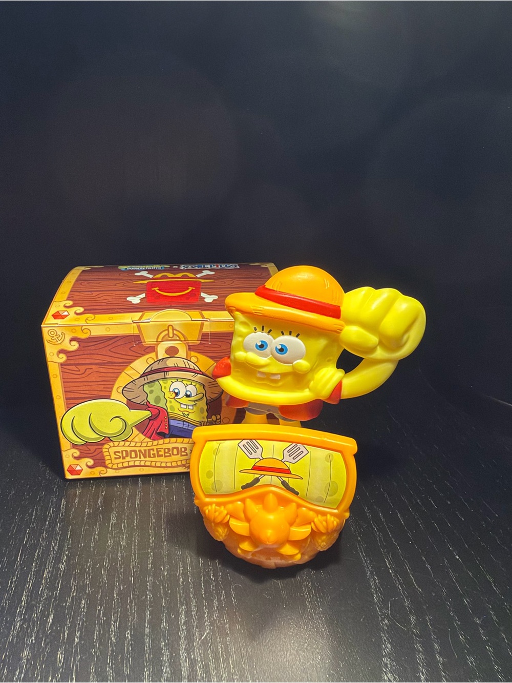 McDonald's SpongeBob x Luffy Happy Meal Toy